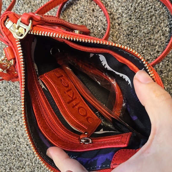 Botkier Women NY Bright Red Crossbody Bag Mini - Picture 6 of 11